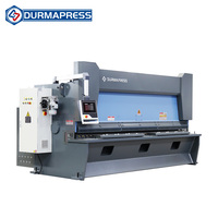 Máquina de Corte de Chapa de Acero CNC Hidráulica de 12x3200 con DAC360T para Línea de Fabricación Industrial