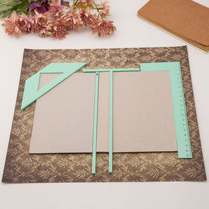 日记计划器和相册封面制作套件定位尺和多功能直尺，用于DIY封面。 - Product Image 2