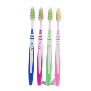 แปรงสีฟันแบบใช้มือ รุ่น <span class=keywords><strong>Vinsa</strong></span> 317 คุณภาพสูง สำหรับผู้ใหญ่ ทำความสะอาดได้ดีเยี่ยม ขนแปรงไนลอนขนาดกลาง ไม่ใช่แบบใช้แล้วทิ้ง - Product Image 4