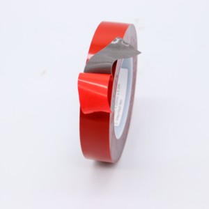 Cinta Adhesiva de Espuma Acrílica de Doble Cara, Roja, Resistente al Agua, de Alta Resistencia, <span class=keywords><strong>para</strong></span> Automóviles, Metal Pintado, Plásticos e Industria - Product Image 1
