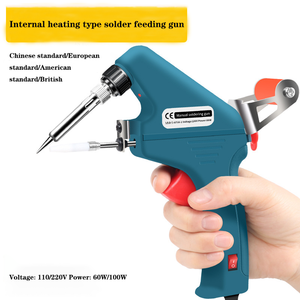 Pistola <span class=keywords><strong>de</strong></span> soldadura térmica interna <span class=keywords><strong>de</strong></span> hierro portátil <span class=keywords><strong>de</strong></span> 60W para sopletes <span class=keywords><strong>de</strong></span> soldadura, <span class=keywords><strong>soplete</strong></span> <span class=keywords><strong>de</strong></span> mano - Product Image 6