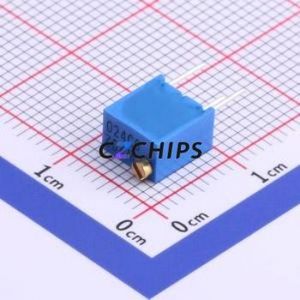 3266W-1-202LF Adjustable Resistor / <b>Potentiometer</b> Through hole Component (THT)-3P,6.4x4.3mm Resistor 2kOhm 10% 250mW 100ppm/ - Product Image 2