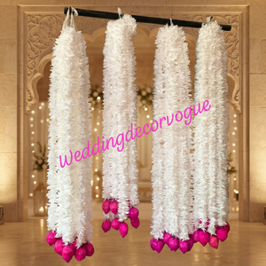 Jasmine Wall Hanging <b>Ceiling</b> Decor Party Event <b>Wedding</b> Festival Stage Backdrop Flower <b>Decoration</b> Export Supplier - Product Image 5