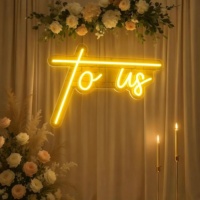 Enseigne néon LED en gros, enseigne lumineuse personnalisée en lettres, affichage en acrylique pour magasin de détail, hôtel, décoration d'événements, fournisseur, usine