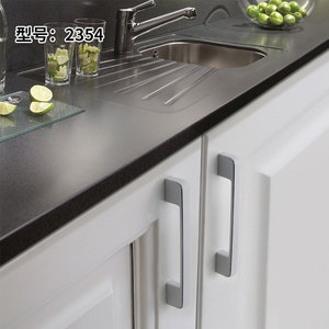 Lgedis Modern Minimalist White Cabinet Handles Zinc Alloy Bar Shape Durable Furniture Hardware For Kitchen Wardrobe Drawer Door - Product Image 3