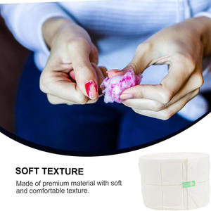 300 Piezas de Almohadillas de Algodón para Limpiar Uñas, Manicura, Arte de Uñas, Herramienta de Limpieza, Removedor de Esmalte, Rollo Pequeño de Papel - Product Image 4
