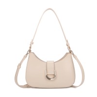 Großhandel Damenmode Schulter Handtasche Umhängetasche PU Leder Half Moon Taschen für Damen Geldbörsen Handtaschen