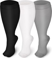 Jingwen Running Fitness Plus Fat Socks Fat Socks Plus Chaussettes de compression