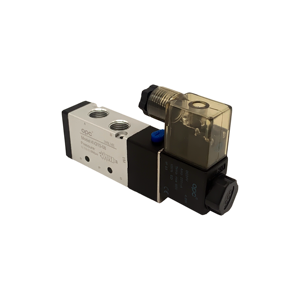 โซลินอยด์วาล์ว 4V ซีรีส์ AIRTAC แบบ 2 ตำแหน่ง 5 ทาง แรงดันไฟฟ้า 220V 110V 24V สำหรับเครื่องมือลมอื่นๆ - Product Image 1