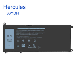 Batterie d'ordinateur portable 15.2V 56Wh 33YDH pour Latitude 3380 3480 <span class=keywords><strong>3580</strong></span> <span class=keywords><strong>Vostro</strong></span> 15 7570 7580 Inspiron 17 7778 7779 99NF2 W7NKD 7FHHV PVHT1 - Product Image 1