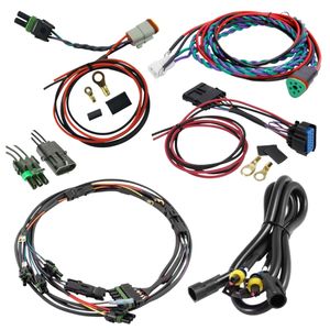 Электропроводка двигателя грузовика, кастомный кабельный жгут с разъемами TE AMP Deutsch для дизельной электрической системы - Product Image 1