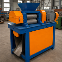 Granulateur d'engrais entièrement automatique à double rouleau, capacité 3-10 kg/h, puissance 11-45 kW, pour la production d'engrais composé à sec