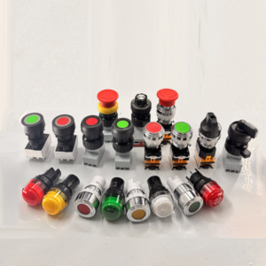 Interruptor de Parada de Emergencia a Prueba de Explosiones ATEX, Botón de Cabeza de Hongo Roja, <span class=keywords><strong>Luz</strong></span> Indicadora, <span class=keywords><strong>Luz</strong></span> de Señalización, Interruptor Selector Giratorio - Product Image 1