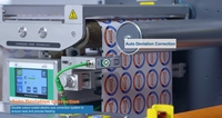 Machine de finition d'étiquettes numériques JWEI RSF-330 pour étiquettes, autocollants et décalcomanies avec découpe, refendage, plastification et retrait de la matrice