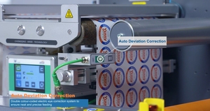 Jwei RSF-330 nhãn kỹ thuật số máy hoàn thiện cho nhãn dán và đề can với cắt rạch cán và loại bỏ ma trận - Product Image 2