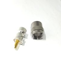 Approvisionnement d'usine PL259 prise UHF mâle à souder rf coaxial 5D-FB rf câble rf connecteur coaxial convertisseur connecteur