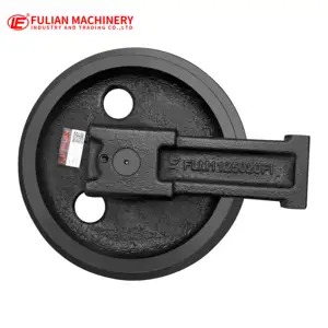 SK045-1 Idler Roller Assembly Excavator Undercarriage Parts Track Front Idler