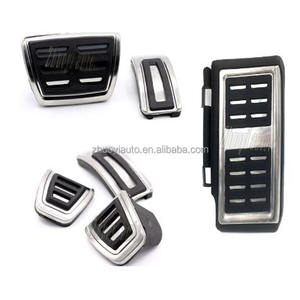 Cubierta de Pedal de Gasolina y Freno para Volkswagen Polo VW Tiguan L <span class=keywords><strong>Golf</strong></span> 6 <span class=keywords><strong>GTI</strong></span> 8R Mk7 2015-<span class=keywords><strong>2021</strong></span>, Accesorios de Tuning para Automóviles - Product Image 2