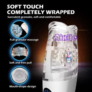 <span class=keywords><strong>Masturbador</strong></span> Masculino con Bomba para Pene, 5 Frecuencias de Vibración, 8 Modos de Vibración, Vagina de Bolsillo con Pantalla LCD para Juegos Sexuales para Adultos - Product Image 4