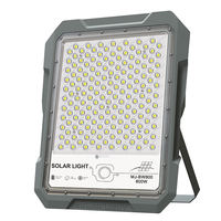 Projecteur LED solaire à haute luminosité, étanche, à charge automatique, avec caméra, du crépuscule à l'aube, 500W 800W 1200W 1500W