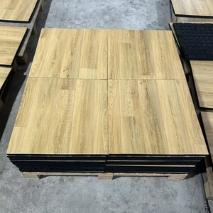 Estera de goma de grano de madera de PVC de alta densidad de fábrica de Guangzhou para la escuela/oficina/gimnasio suelo de gimnasio de goma de Pvc reciclado ecológico - Product Image 6