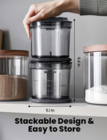 Robot culinaire électrique miniature 2 vitesses 8 tasses 300W pour bébé, hachoir à viande