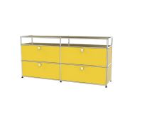 Commode modulaire en acier inoxydable, table de chevet pour chambre à coucher, buffet pour salle à manger, meuble TV pour salon