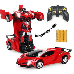 Escala 1:12 2 en 1 Deformación 2,4 GHZ Rc Cars 360 Grados <span class=keywords><strong>Robot</strong></span> Car Rc <span class=keywords><strong>Auto</strong></span> Demo Coche de <span class=keywords><strong>control</strong></span> <span class=keywords><strong>remoto</strong></span> - Product Image 3