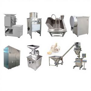 Nueva Línea de Producción Industrial de Ajo en Polvo, Máquina de Acero Inoxidable 304 de Alta Capacidad 100-2000kg/h, Certificación CE ISO - Product Image 1