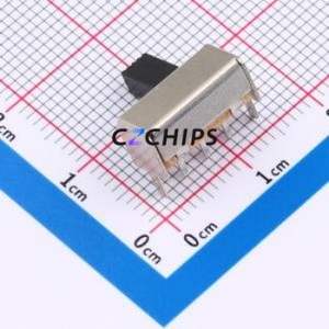 SK-12E12-G070 Slide Switch Bent Lead Through Hole-5P,12.9x6mm Switch Single Pole Single Throw Rectangle Pin Header PC Pin 12.9mm - Product Image 2