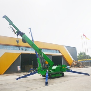 Mini Grúa Araña Móvil de 5 Toneladas con Motor Diésel de Arranque Eléctrico para <span class=keywords><strong>Alquiler</strong></span> - Product Image 3