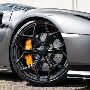 Rines Forjados de Aleación de 5 Brazos en Negro Mate, 18 17 19 20 21 22 23 24 5x1143/5x120/5x112/5x108 para Lamborghini Aston Martin - Product Image 1