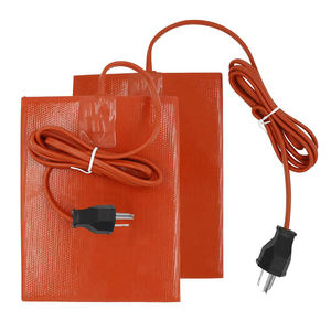 Bantalan pemanas mesin mobil, 120v 300w 6x8 inci bantalan pemanas silikon fleksibel panci minyak untuk permukaan logam - Product Image 1