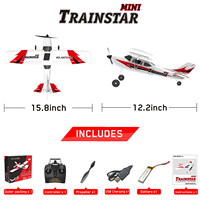 Radiocommandé 400mm RC Park flytrastar 3CH, prêt à voler pour les débutants