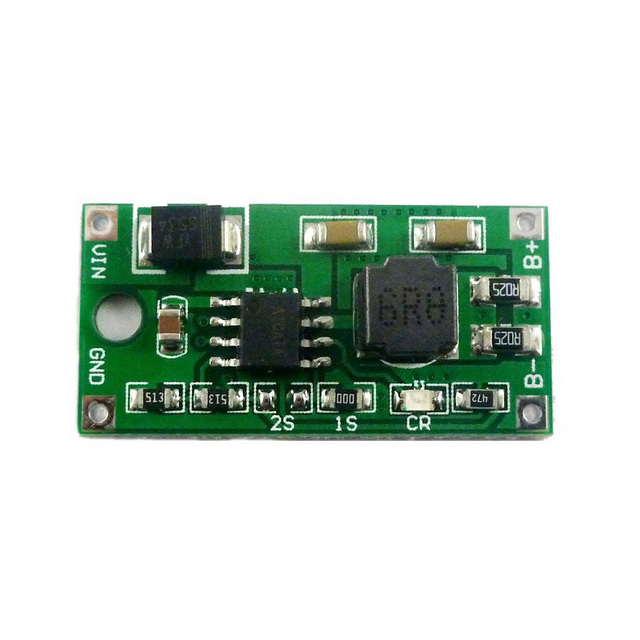 2A Multi-Cell Synchronous Buck Li-Ion Charger DC 5-23V to 4.2V 8.4V 12.6V for 3.7V 7.4V 11.1V 18650 Lithium Battery
