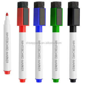 Fashion Custom School Office Use <b>Cheap</b> Plastic Magnetic Whiteboard Marker <b>Pen</b> with Eraser - Product Image 2