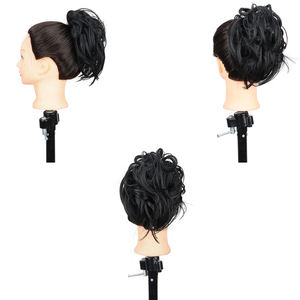 Tresses <span class=keywords><strong>de</strong></span> cheveux synthétiques élastiques <span class=keywords><strong>de</strong></span> style européen et américain, résistantes à la chaleur, pour femmes, modèle <span class=keywords><strong>de</strong></span> style, décoration - Product Image 2