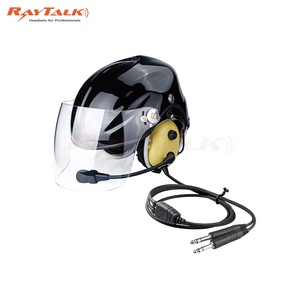 <span class=keywords><strong>Casque</strong></span> pilote avec interface de 3.5mm Écouteurs et écouteurs de musique filaires pour les pilotes de parapente Paramotor Skydiving - Product Image 1