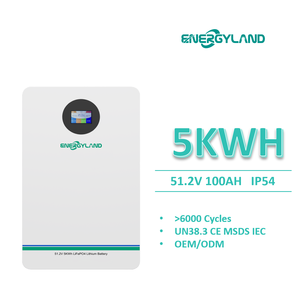 Batterie lithium 5 kWh 51,2 V 100 Ah 48 V 5 kW 10 kW 15 kWh Ion Power murale solaire - Product Image 2