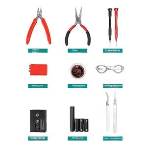 Kit de pinces en céramique anti-corrosion de deuxième génération personnalisé, résistant aux hautes températures, outil de fumage, sacs en EVA imperméables - Product Image 3