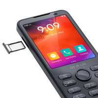 هاتف محمول كين F21 برو بشاشة 2.8 بوصة أندرويد 3G و 4G مع لوحة مفاتيح