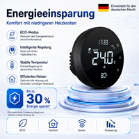 Nuevo Termostato Digital Inteligente con Wifi para Caldera de Agua y Gas, Controlado por Aplicación, 16A 3A, para Calefacción por Suelo Radiante, Ideal para Proyectos de Villas