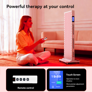 Temporizador Profesional para Uso en <span class=keywords><strong>Spa</strong></span> de 10-30 Minutos, 660nm 850nm 360 °   Panel de Terapia de Luz Roja LED con Soporte Giratorio Horizontal Ajustable - Product Image 2