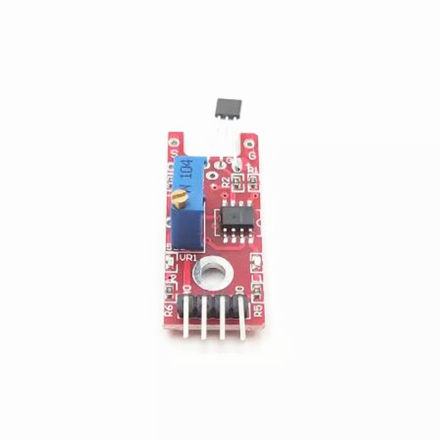 KY-024 Linear Hall Effect Sensor Module 4 Pin for Arduino Speed Counting Magnetic Field Detection