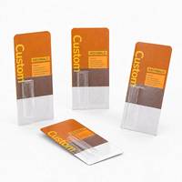 Emballage en gros de cartes blister vides 1g 2g pour cartouches jetables – Cartes en papier anti-fuite