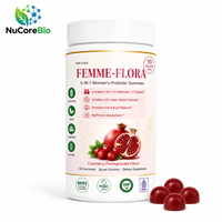 Gummies Probiotiques pour la Santé Vaginale – Équilibre du pH Féminin, 10 Milliards de CFU, Extrait de Canneberge, D-Mannose, Soutien des Voies Urinaires – 60 Unités