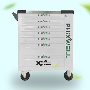 XT-002 Venta Directa de Fábrica, Gabinete de Herramientas de 7 Cajones, Carro Rodante de Acero Inoxidable con 249 Piezas de Juego de Herramientas, con Asa de Agarre - Product Image 1