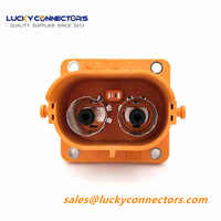 Connecteur Amphenol Hvil YRL-808-002 8 2 Broches Interlock 250A 70mm² Câble d'alimentation haute tension automobile Matériau PA66