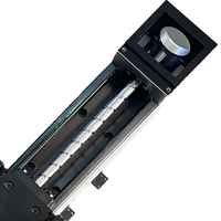 Actionneur à vis compact KK60 avec moteur à roulement, charge de 15 kg, vitesse de 550 mm/s, vis à billes, module linéaire en aluminium pour automatisation CNC, axe linéaire