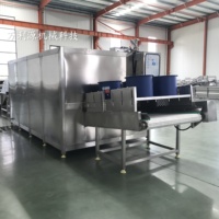 Stoomverwarmde gaasbandtransportband fruitdroogmachine voor de verwerking van mango en ananas